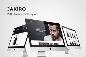 Jakiro - Fashion PSD Template