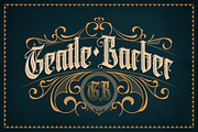 Aimerva, a Blackletter Font by ilhamtaro (Thumbnail 4 of 12)