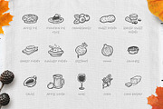 Thanksgiving - Hand Drawn Icons, an Icon by Good Stuff No Nonsense (Thumbnail 4 of 7)