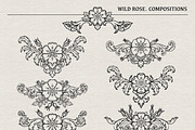 WILD ROSE lineart collection, a Decorative Illustration by heyXeni (Thumbnail 6 of 7)