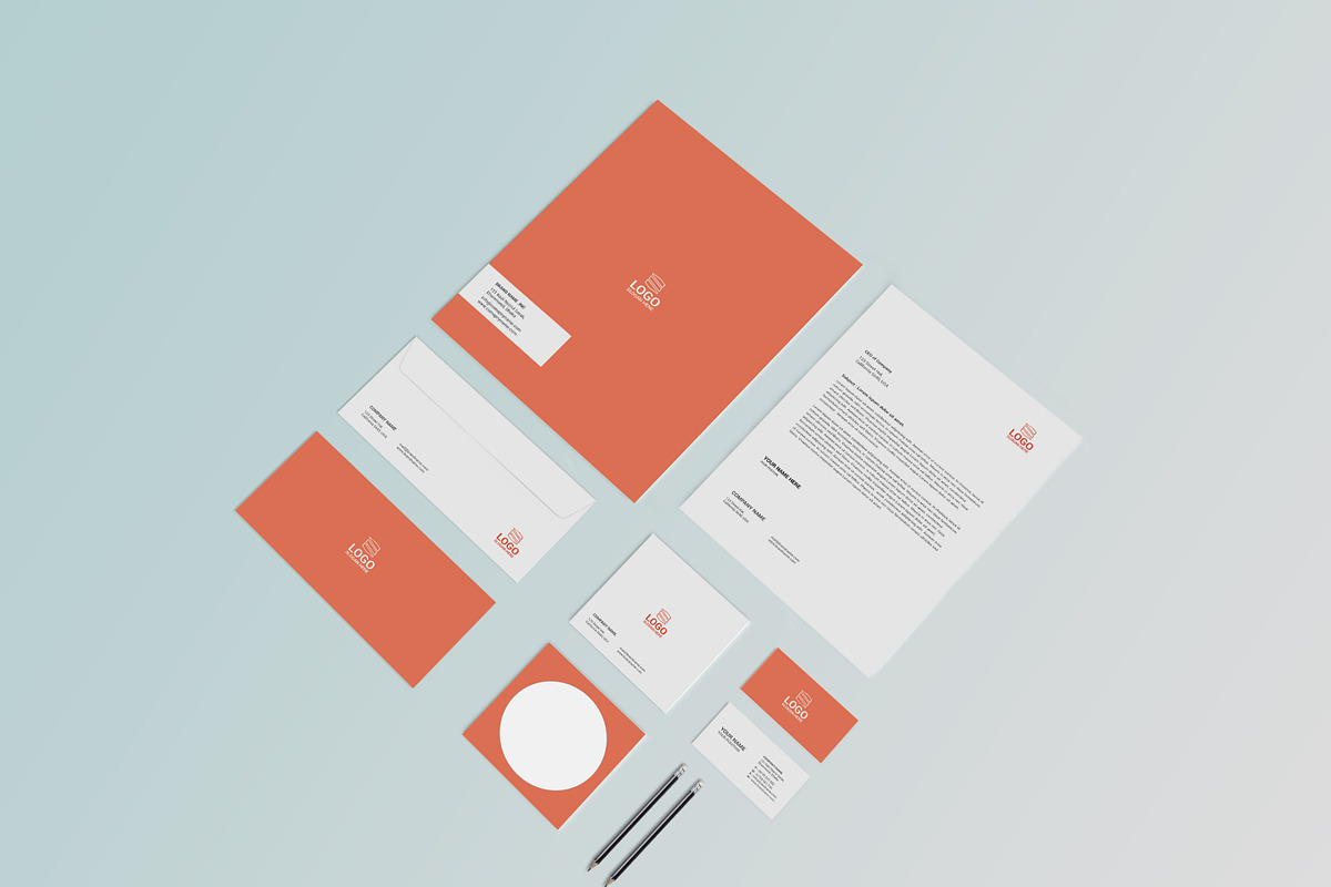 Stationary Mockup, a Pens & Pencil Mockup by alimran24 (Photo 4 of 11)