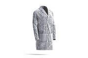 Black Doctors Lab Coat 3D Model, an Object 3D Model by rebrandy (Thumbnail 9 of 9)