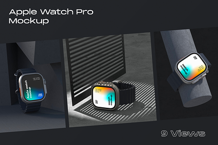 Apple Watch Pro Mockup