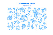 Plants, a Decorative Illustration by Sweet Corner (Thumbnail 2 of 9)