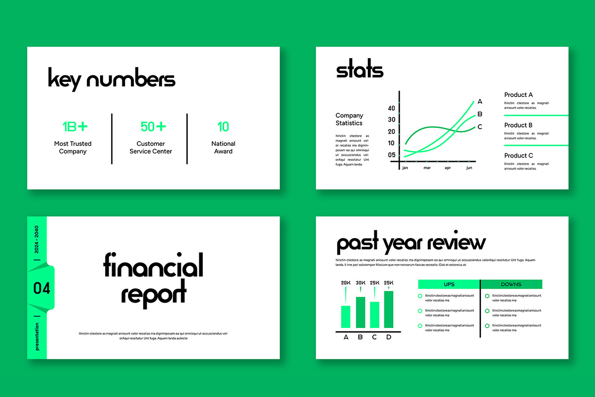 Annual Report Presentation, a Presentation Template by ContestDesign (Photo 5 of 7)