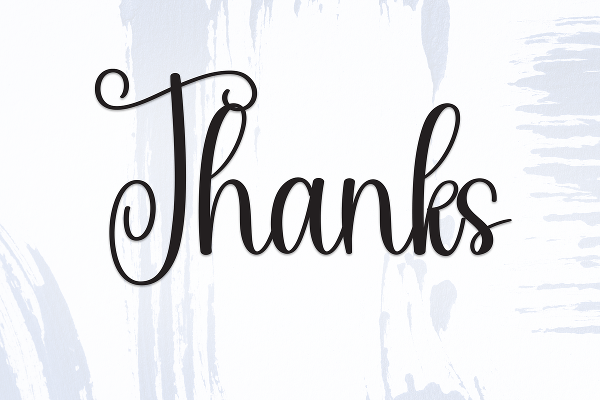 Brushed | Script Font, a Handwritten Font by Scratchones (Photo 9 of 9)