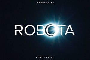 Robota Font Family - Sans Serif