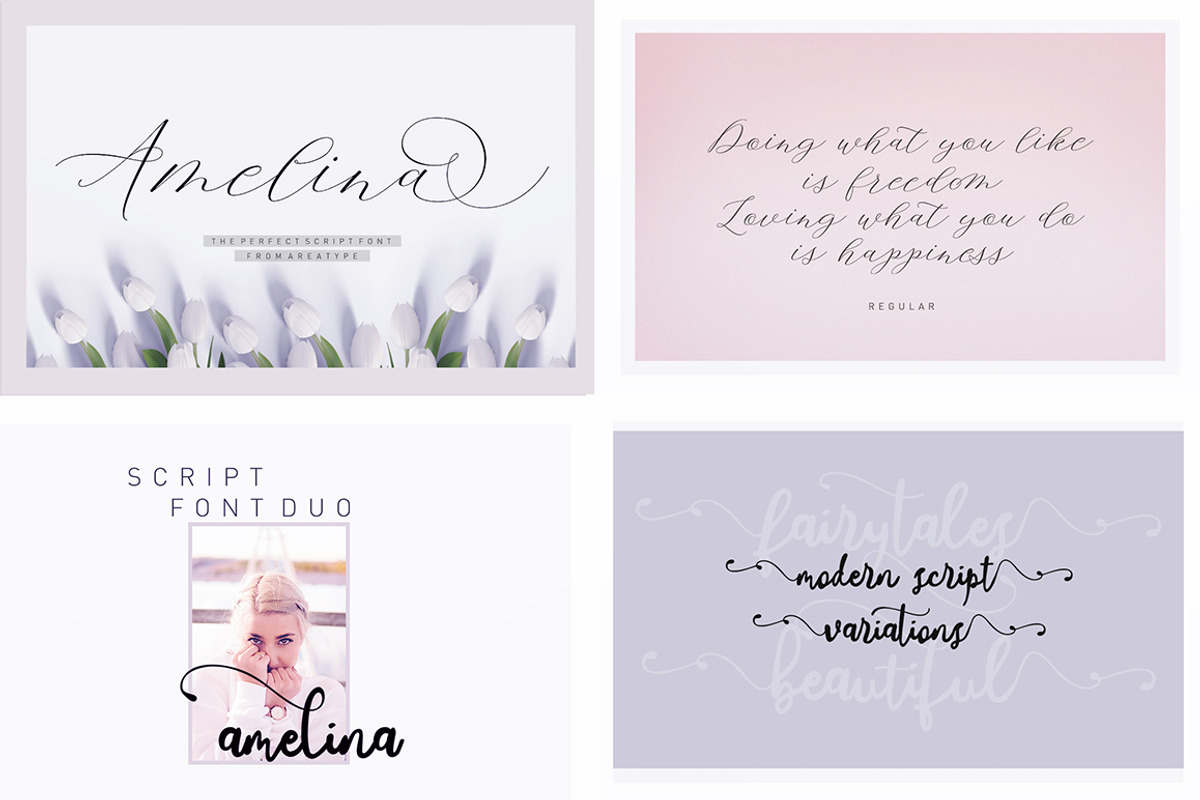 Handwritten Fonts Collection, a Script Font by Areatype (Photo 56 of 62)