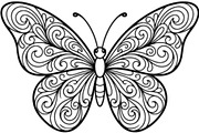 Butterfly SVG Bundle, an Object Graphic by Gfx_Store (Thumbnail 7 of 32)
