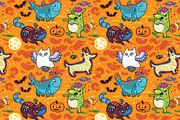 19 Fantasy Seamless Patterns, a Pattern Graphic by PenguinHouse (Thumbnail 15 of 20)