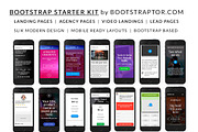 Bootstrap-Starter-KIT-35-templates, a Landing Page Template by Bootstraptor (Thumbnail 7 of 9)