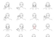 200+ Beauty icons, an Outline Icon by mayrum (Thumbnail 8 of 14)