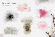 Mavra. Watercolor graphic set, a Decorative Illustration by Bibela (Thumbnail 8 of 14)