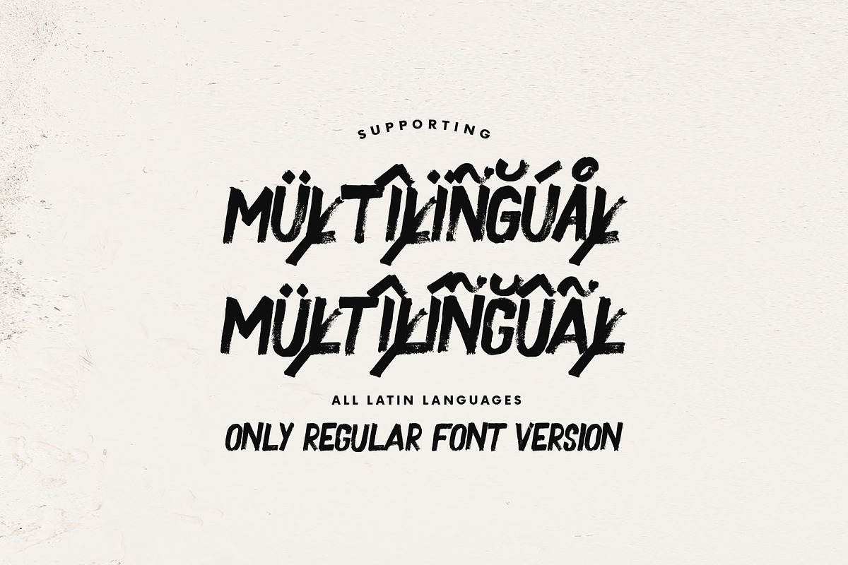 Hack Brush & SVG Font, a Handwritten Font by Cruzine (Photo 7 of 8)