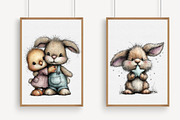Baby Bunny Clipart, an Illustration by Libby Wishes (Thumbnail 3 of 7)