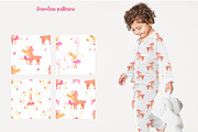 Little Ballerina Watercolor Clipart, an Animal Illustration by natalisart (Thumbnail 11 of 13)