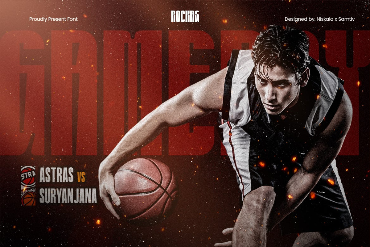 Rocket - Modern Display Font, a Sans Serif Font by Luna Shop (Photo 2 of 7)