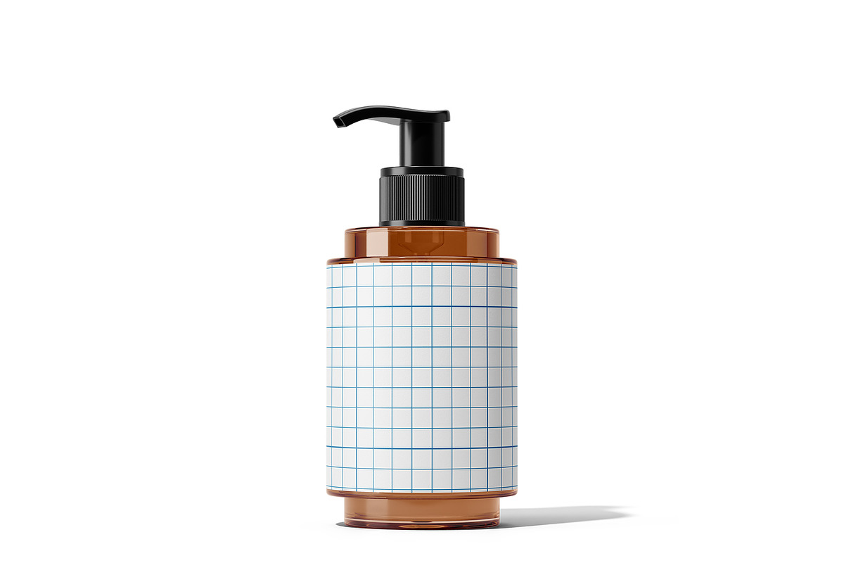 Cosmetic Pump Bottle Mockup, a Packaging Mockup by Akebareee (Photo 3 of 3)