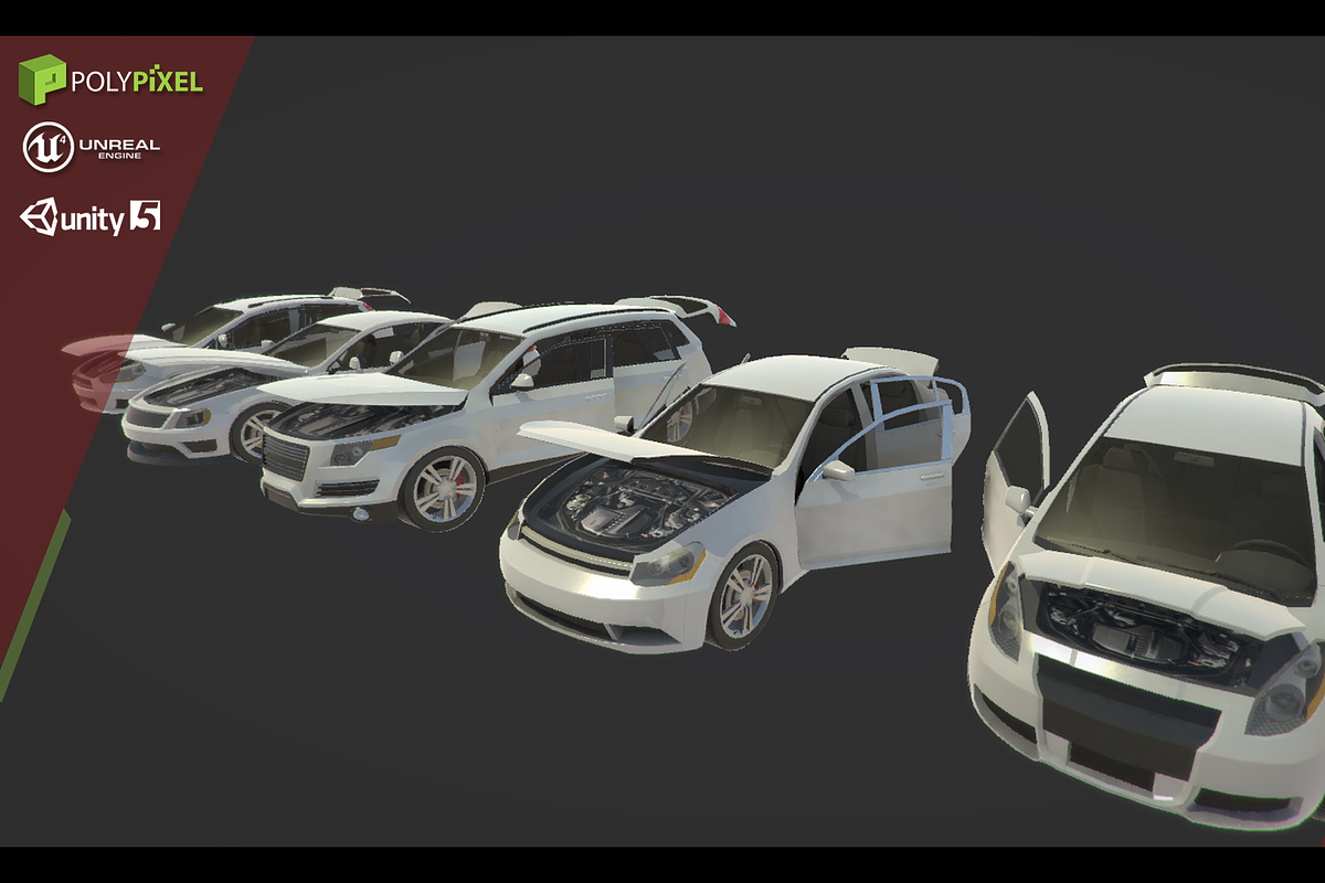 Vehicle Pack: Volume One, a Cars & Vehicle 3D Model by PolyPixel (Photo 13 of 13)