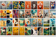 100 Assorted Prints Posters, a Decorative Illustration by Muzi pear studio (Thumbnail 3 of 12)