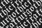 Pixel Fraktur F, a Blackletter Font by cromatixclassroom (Thumbnail 3 of 4)