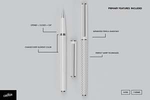 Elegant Pen Mockup Kit