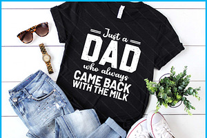 Just A Dad Fathers Day SVG PNG, a Graphic by Creativeusart