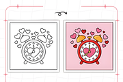 Cozy Vibes Bold & Easy Coloring Book, a Decorative Illustration by Ink Gallery (Thumbnail 2 of 9)