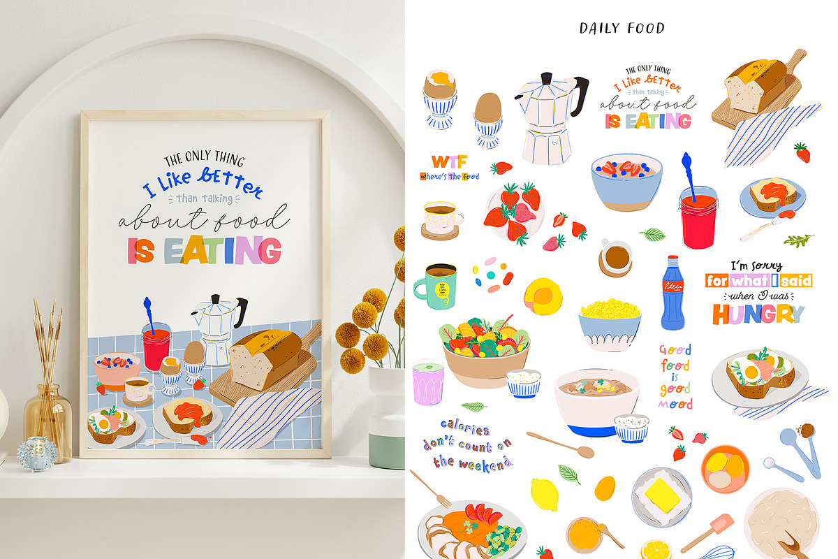 Most Popular Collections, a Decorative Illustration by Ruslana Lubenets (Photo 32 of 50)