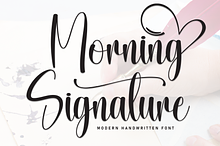 Morning Signature | Script Font