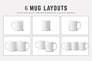 11 oz Mug Mockups (PSDs), a Cups & Container Mockup by Ultimate Mockups (Thumbnail 2 of 7)