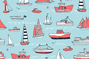 Water Transport, a Pattern Graphic by GooseFrol (Thumbnail 4 of 10)