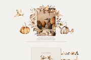 Autumn woodland Forest fall animals, an Animal Illustration by 60secondsArt (Thumbnail 4 of 13)