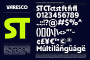 Varesco - Heavy Bold Sans Serif Font, a Sans Serif Font by Say Studio (Thumbnail 10 of 10)