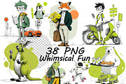 Whimsical Fun Character Illustration, an Illustration by one-touch (Thumbnail 1 of 8)