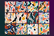 Abstract Organic Shapes Pattern, a Pattern Graphic by Forhadx5 (Thumbnail 6 of 7)