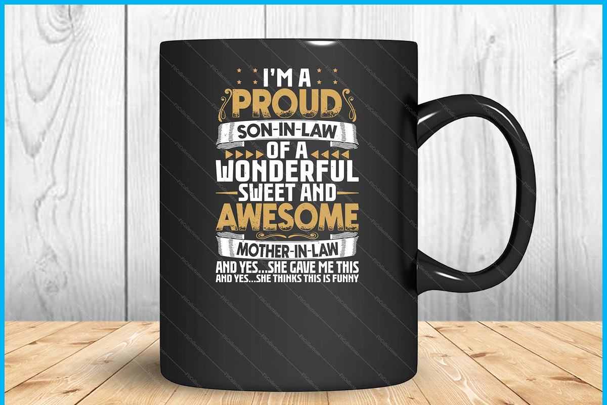 Funny Son In Law From Mother In Law, a Graphic by Creativeusart (Photo 3 of 4)