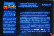 Shock Block: An Electrifying Font, a Handwritten Font by Wingsart Studio (Thumbnail 3 of 16)