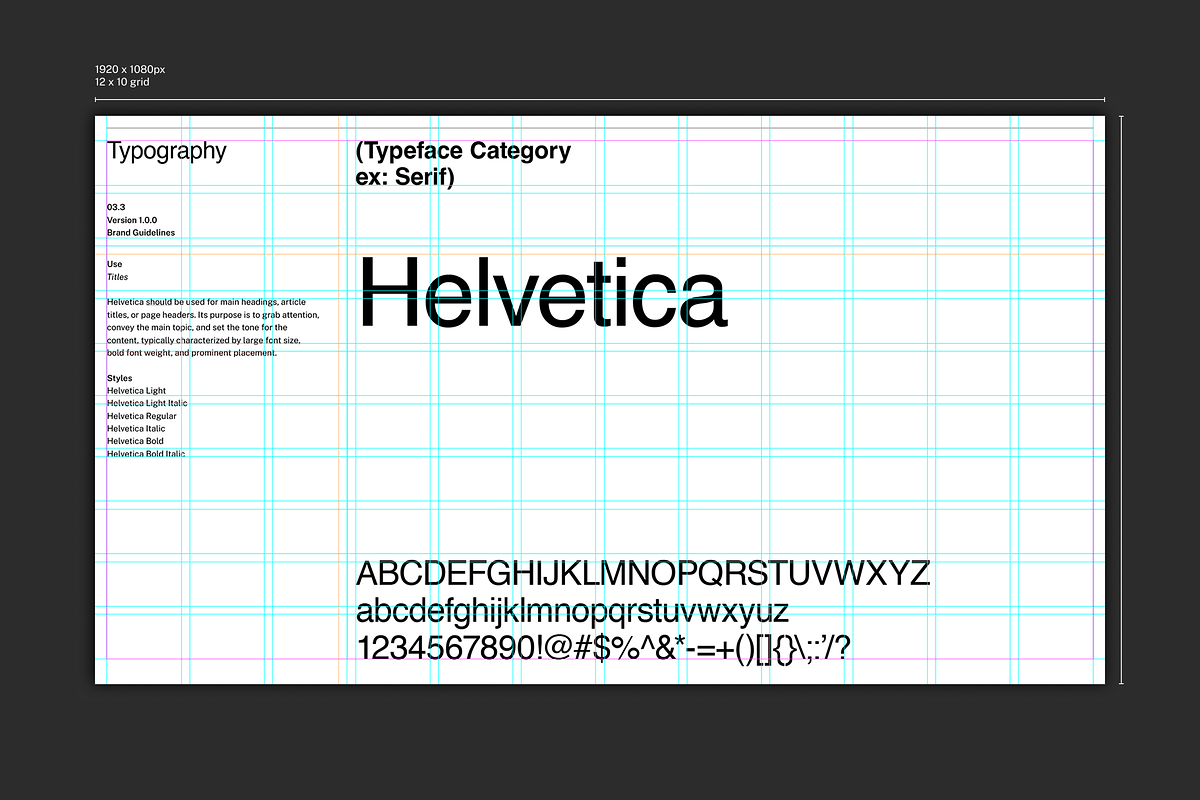 FRAMEWORK Brand Guidelines Template preview 8