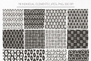 Linocut Patterns, a Pattern Graphic by GVGraphics (Thumbnail 4 of 15)