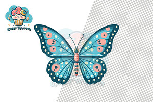 Butterfly Clipart Illustrations Pack