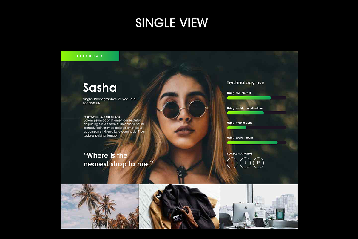 Axure Persona Kit Vol 3, a Wireframe Template by Humble UX (Photo 5 of 6)