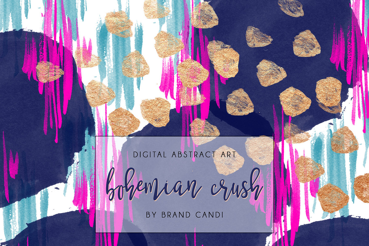 Abstract Art Pattern, a Pattern Graphic by Brand Candi