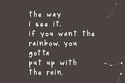 Brighter Sunshine| Quotable Font Duo, a Font by Analogous (Thumbnail 6 of 13)