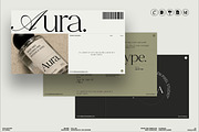 AURA Brand Guideline Presentation, a Presentation Template by GoldenPixelStudio (Thumbnail 1 of 10)