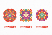 Diwali Rangoli Elements Set, an UI Kit Template by peterdraw (Thumbnail 4 of 6)
