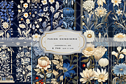 FUSION CHINOISERIE. Seamless Pack, a Texture Illustration by RefinedFantasyStudio (Thumbnail 1 of 9)
