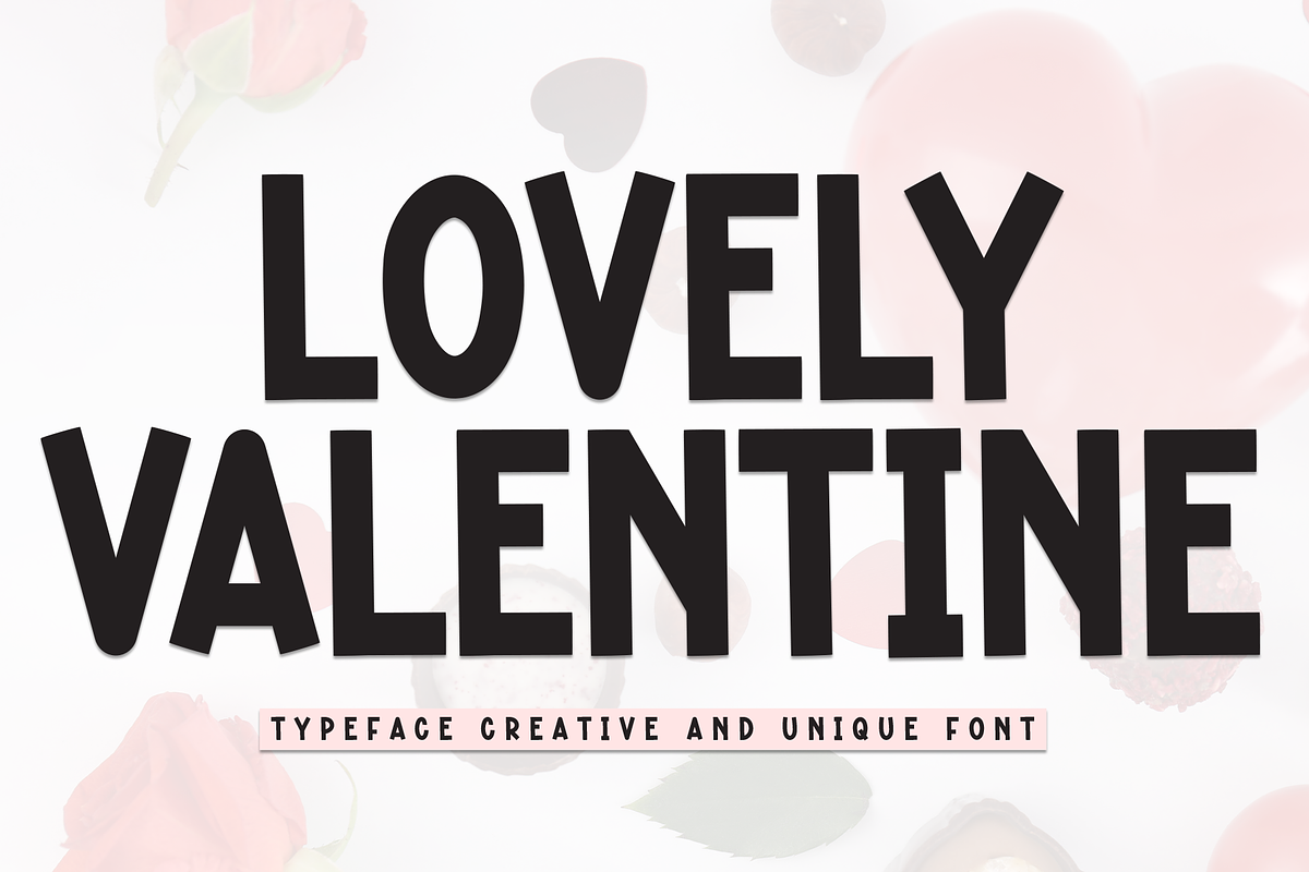 Lovely Valentine | Script Font, a Script Font by Scratchones (Photo 1 of 8)