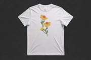 Botanical Floral Retro Embroidery, a Decorative Illustration by Purpose Ekbal (Thumbnail 3 of 3)