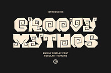 GF Mythos - Display Font